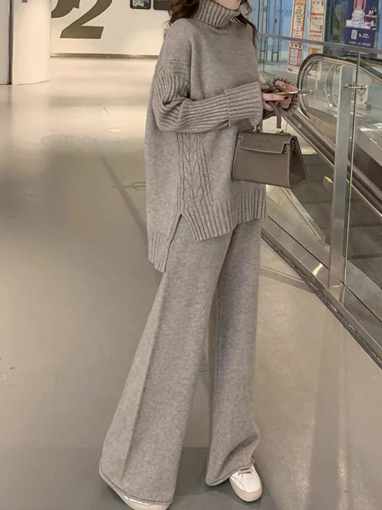 Alliez Élégance et Confort : Votre Look Hivernal Office Lady Incontournable