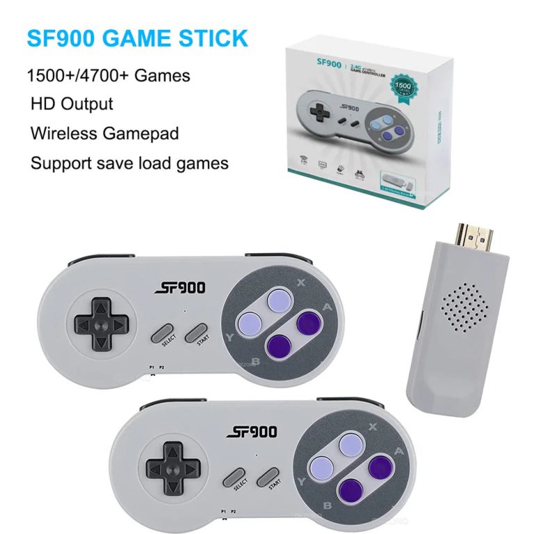 Redécouvrez l’Âge d’Or du Jeu Vidéo en HD avec la Console Rétro DEZORQ