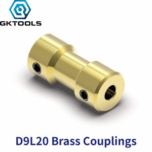 Redécouvrez la Transmission Moteur avec le Coupleur d'Arbre Flexible en Laiton de GKTOOLS