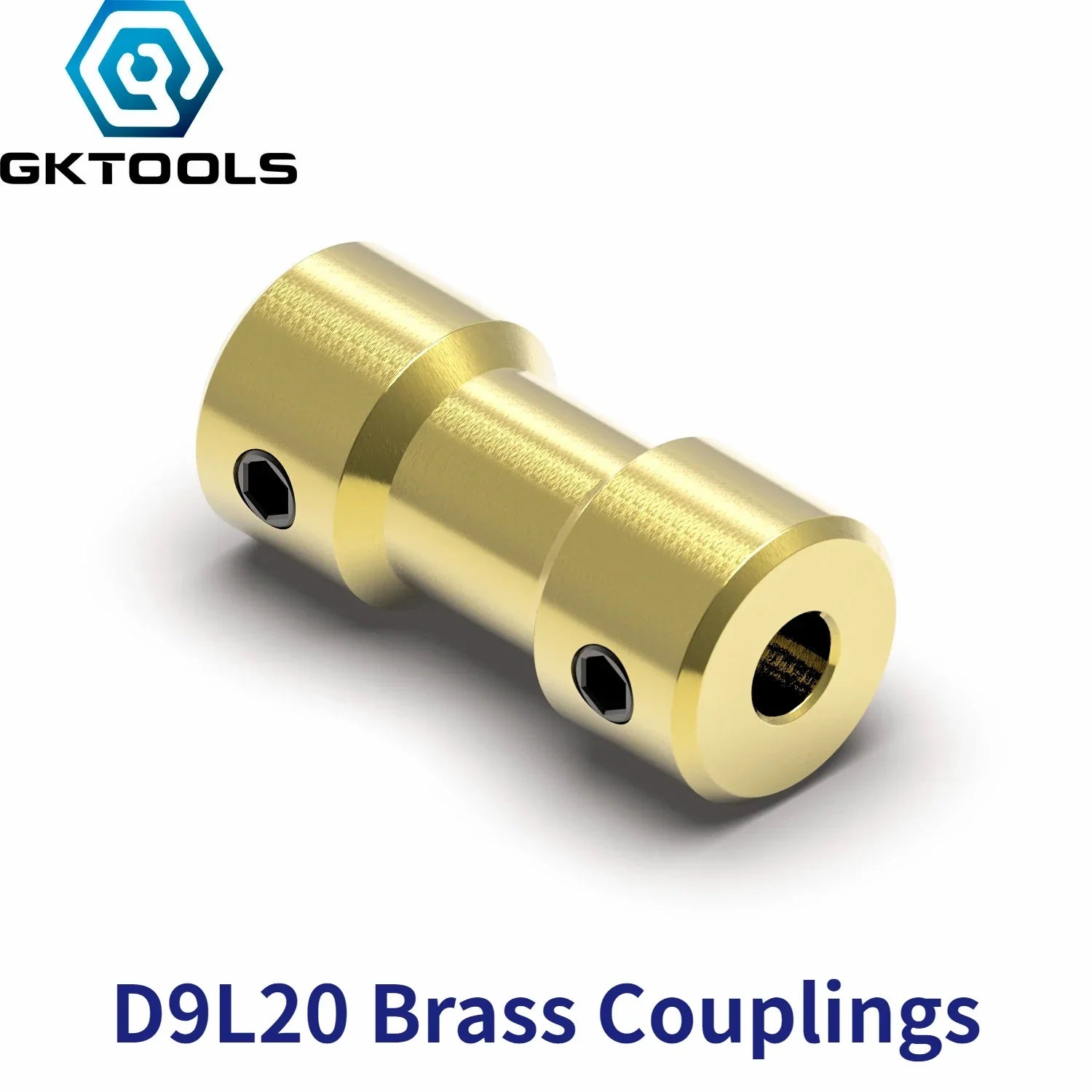 Redécouvrez la Transmission Moteur avec le Coupleur d'Arbre Flexible en Laiton de GKTOOLS