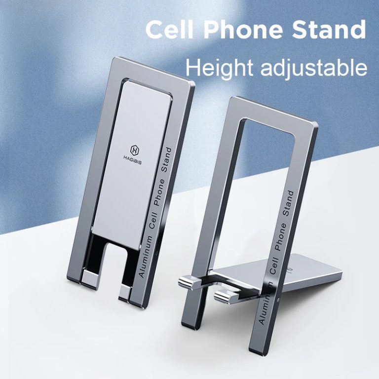 Transformez Votre Quotidien Numérique avec le Support Pliable Hagibis en Métal