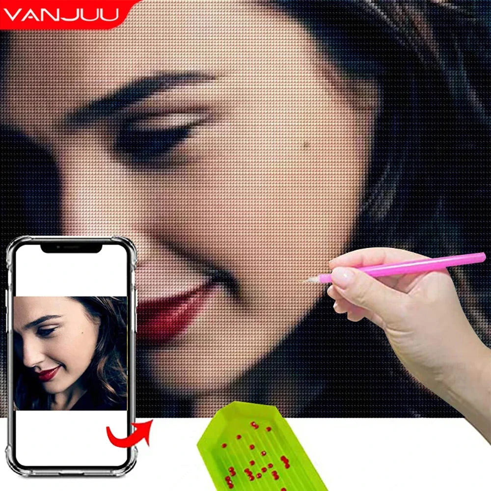 Illuminez Vos Souvenirs avec une Peinture Diamant Personnalisée 5D DIY Inoubliable