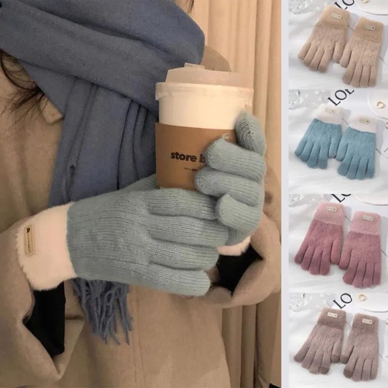 Réinventez votre hiver avec des gants tricotés élégants alliant chaleur et modernité