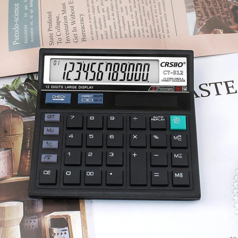 Boostez votre Productivité avec une Calculatrice de Bureau Innovante et Polyvalente