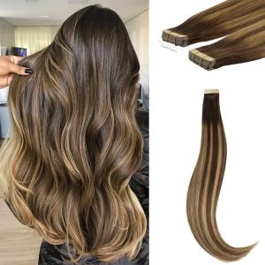 Un Look Sublime en Un Clin d’Œil : Révélez Votre Beauté Naturelle avec les Extensions de Cheveux Remy à Bande Adhésive