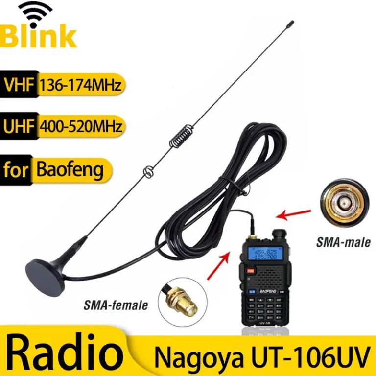 Optimisez votre communication en déplacement grâce à l’antenne magnétique Nagoya UT-106UV