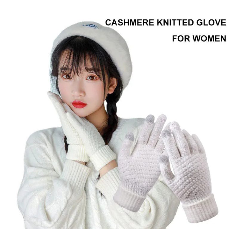 Hiver Chic : Alliez Chaleur et Élégance avec des Gants en Laine Cachemire