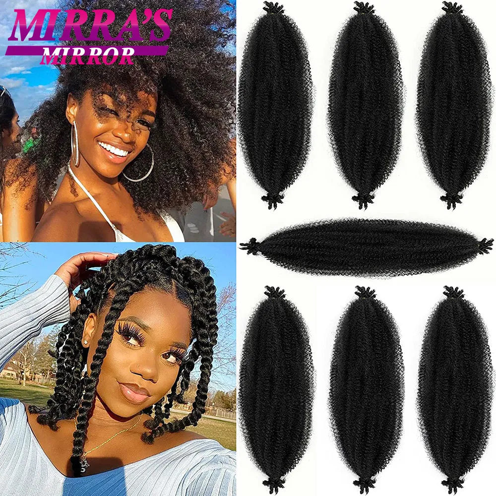 Réinventez votre Style Printanier avec l'Extension Afro Twist Printanier