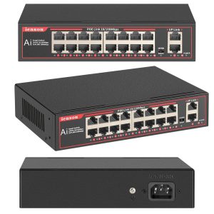 Boostez la performance et la sécurité de votre réseau grâce au commutateur PoE IENRON 18 ports