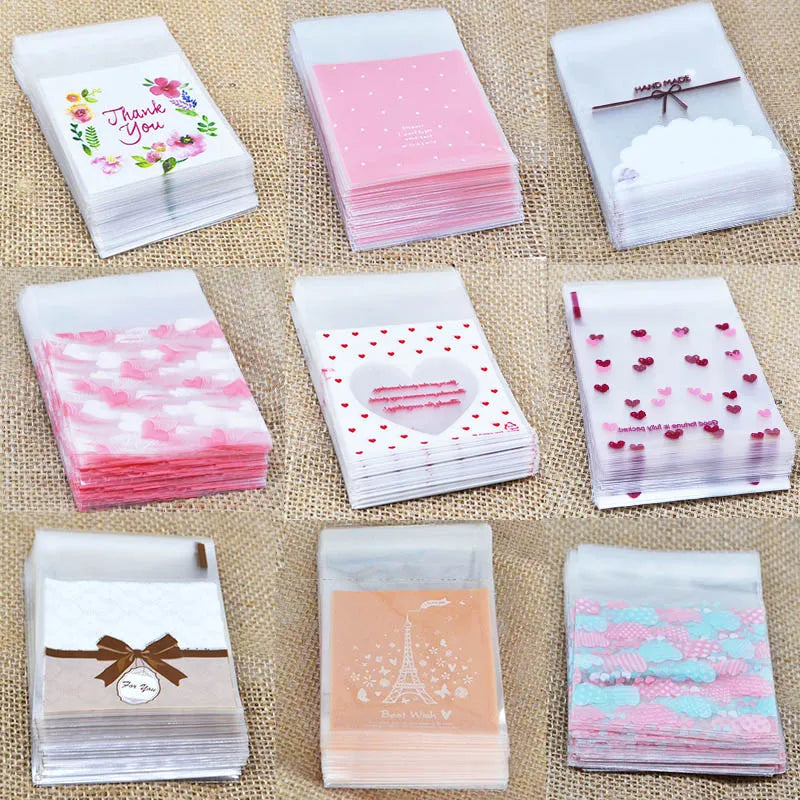 Embellissez vos événements avec le Lot de 100 Sacs Transparents – L’allié incontournable de vos décorations DIY