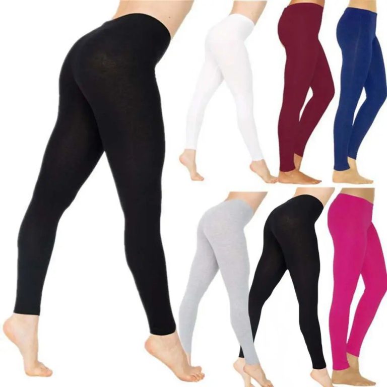 Leggings Stretch Taille Haute pour Femme : L’Élégance Confortable au Quotidien