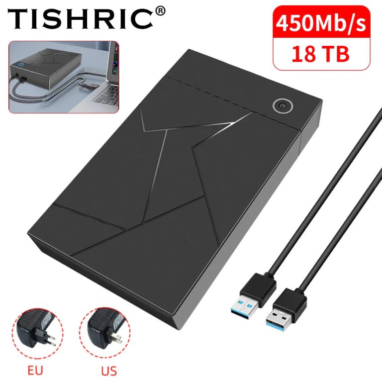 Optimisez Votre Stockage : Découvrez l'Innovation du Boîtier Disque Dur Externe USB 3.0 SATA de TISHRIC