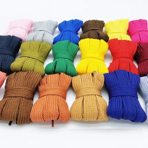 Révélez Votre Style avec des Lacets Épais Creux Colorés – L’Accessoire Incontournable