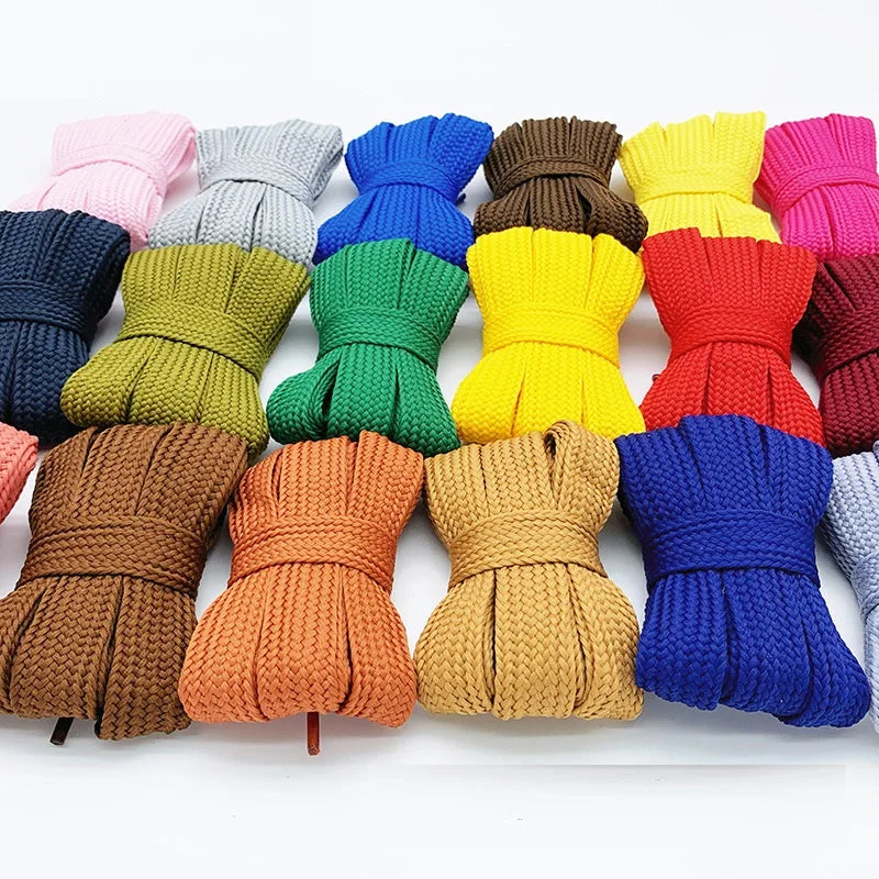 Révélez Votre Style avec des Lacets Épais Creux Colorés – L’Accessoire Incontournable
