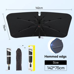 Parasol de Protection Pare-brise Baseus : L’Innovation Ultime pour Protéger Votre Voiture des Rayons UV