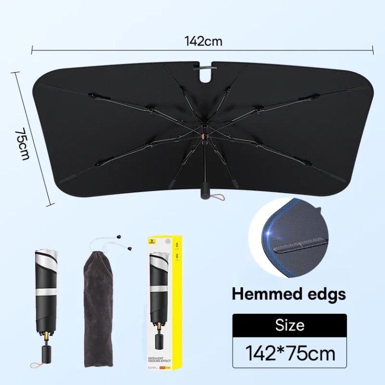 Parasol de Protection Pare-brise Baseus : L’Innovation Ultime pour Protéger Votre Voiture des Rayons UV