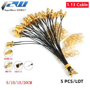 Optimisez Vos Connexions RF avec le Lot de 5 Adaptateurs IPEX vers SMA