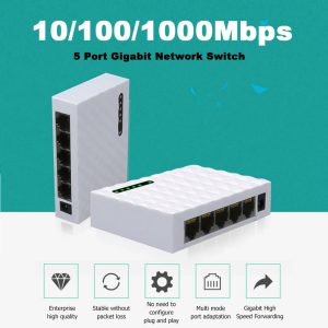 Optimisez Votre Réseau : L'Excellence du Commutateur Ethernet Gigabit à 5 Ports
