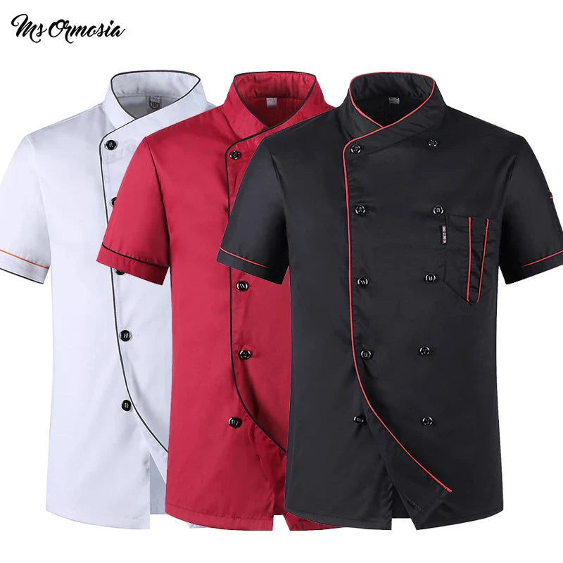 Excellence en cuisine : vivez l’expérience professionnelle avec ces uniformes chef manches courtes