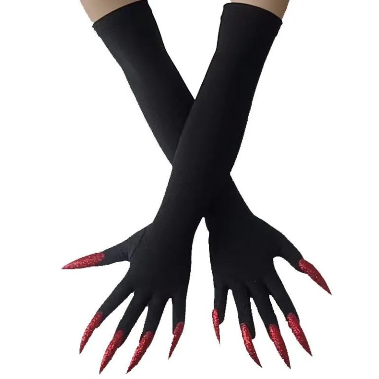 Plongez dans l'Univers Surnaturel avec des Gants Halloween au Look Inoubliable
