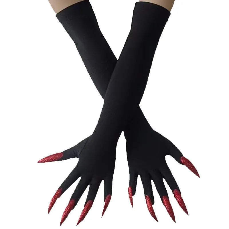 Plongez dans l'Univers Surnaturel avec des Gants Halloween au Look Inoubliable