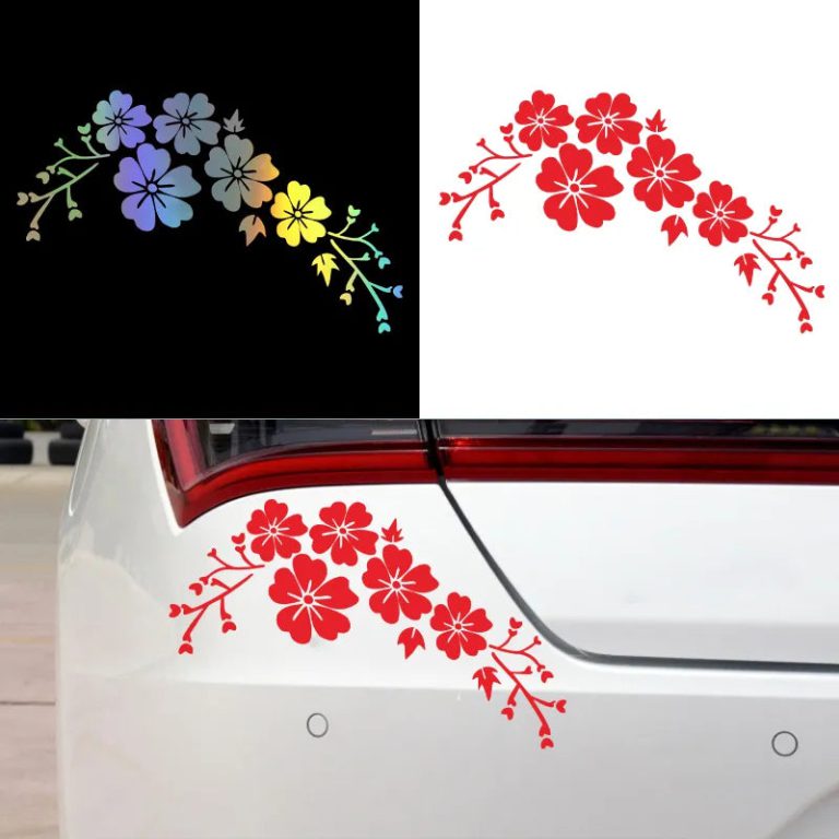 Réinventez le look de votre véhicule avec une touche florale inattendue