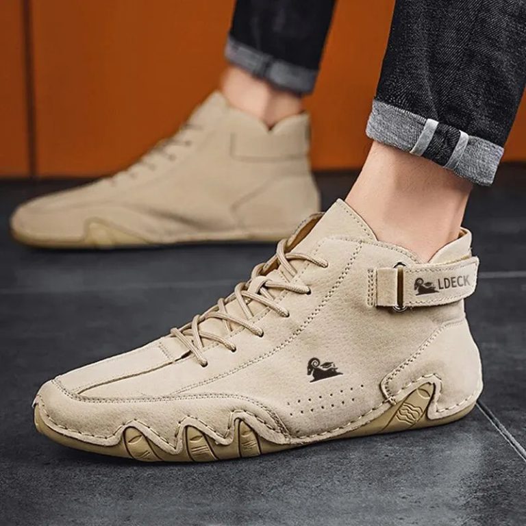 L'Élégance et la Robustesse Réunies : Découvrez les Bottines Homme Cuir Luxe Imperméables