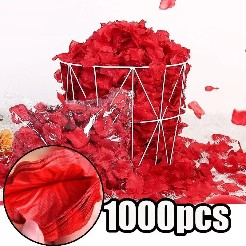 Créez une Ambiance Intemporelle : Sublimez Vos Événements avec 100 Pétales de Rose Artificiels