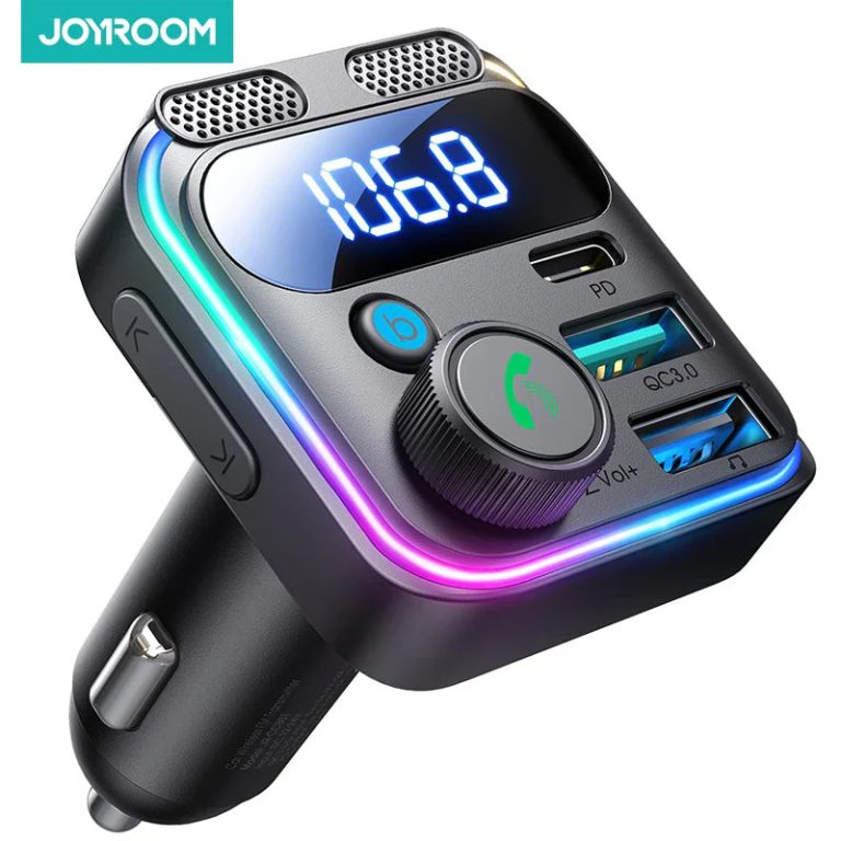 Découvrez une Révolution dans Votre Voiture : L'Émetteur FM Bluetooth 5.3 JOYROOM avec Chargeur Rapide 48W