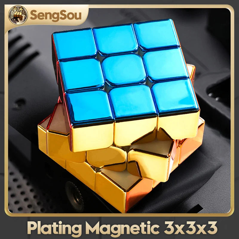 CubeMagie : Une Expérience de Speedcubing Inédite avec le CubeFun SengSo Metal 3x3