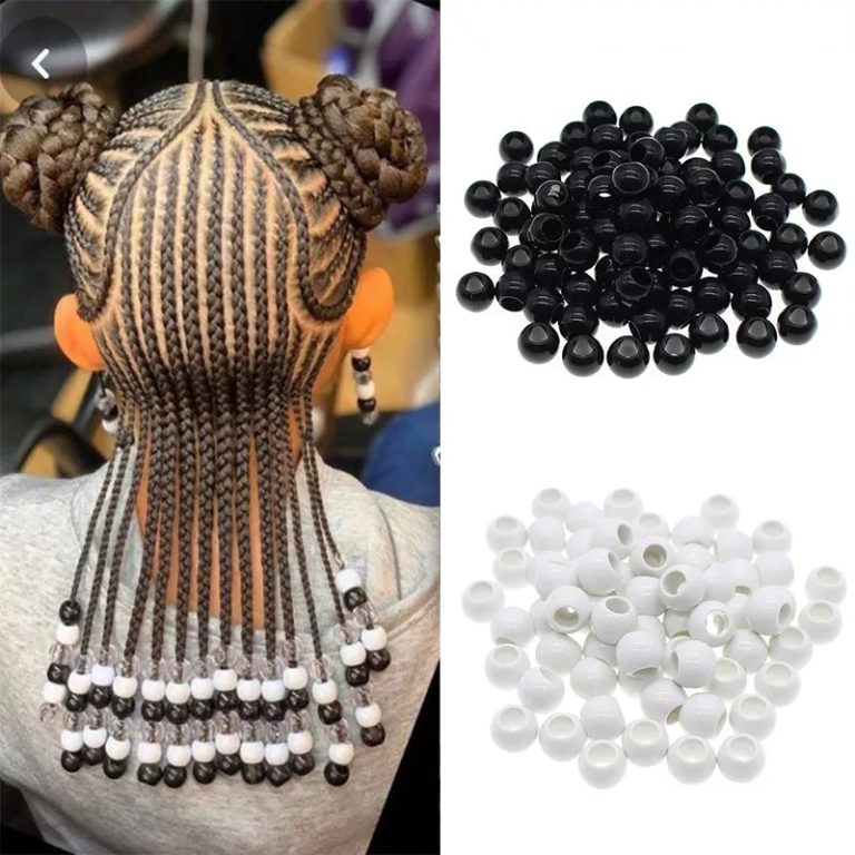 Élégance et Originalité pour Vos Coiffures Tressées: Découvrez des Perles Uniques pour Dreadlocks