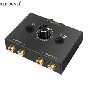 Optimisez Votre Son: Découvrez le Commutateur Audio Stéréo Bidirectionnel Portable pour une Expérience Sonore Révolutionnaire