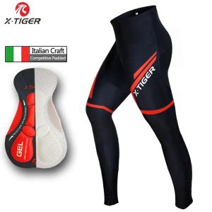 Le Pantalon Cyclisme X-TIGER Coolmax Gel 5D Lycra : L’alliance parfaite entre confort et performance
