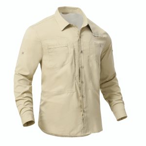 L'élégance pratique : la chemise de pêche homme qui allie protection et style décontracté