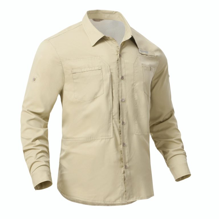 L'élégance pratique : la chemise de pêche homme qui allie protection et style décontracté