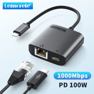 Boostez votre connectivité avec l'adaptateur Ethernet USB Lemorele