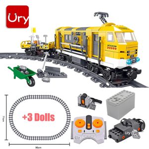 Immersez-vous dans l'univers du rail avec ce train de maintenance ferroviaire RC électrique