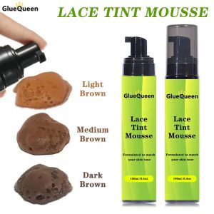 Révélez l’Élégance de Vos Perruques Frontales avec une Mousse Teintée Spécialement Formulée pour Peaux Noires