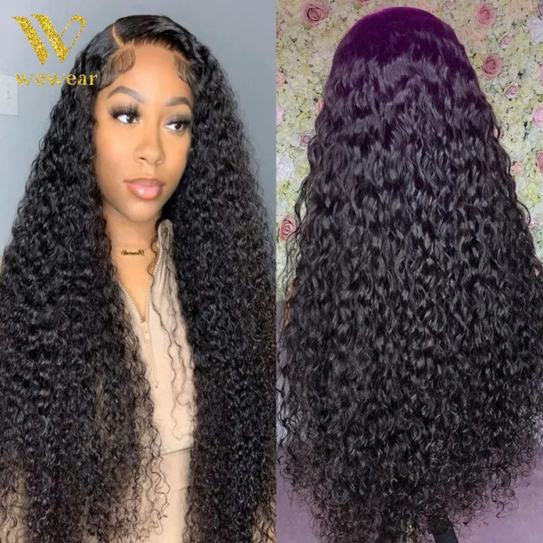 Transformez Votre Look avec Élégance : La Perruque Cheveux Humains Bouclés Lace Front 360