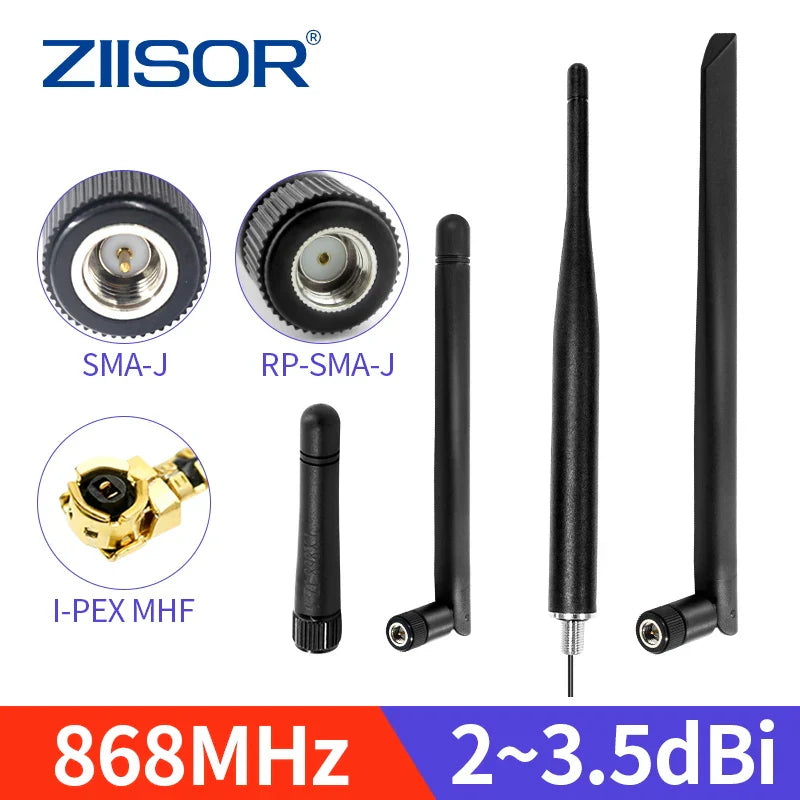 Optimisez votre Projet IoT avec le Lot de 2 Antennes LoRa 868 MHz Omni 868M Lorawan