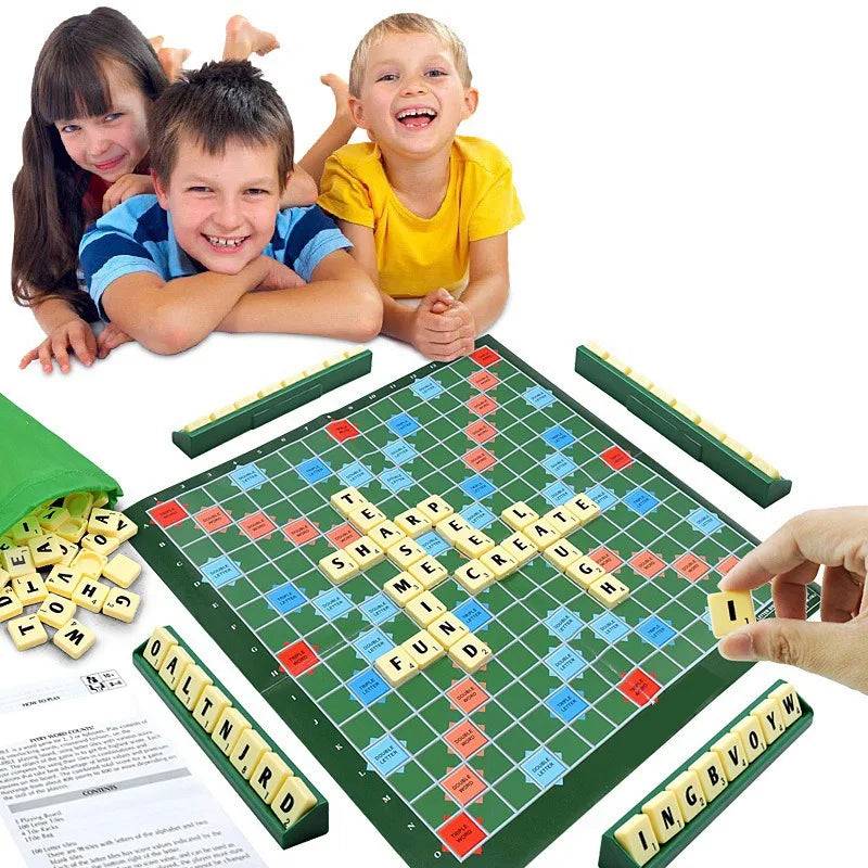 Éveillez votre esprit et partagez des moments inoubliables avec ce jeu Scrabble éducatif