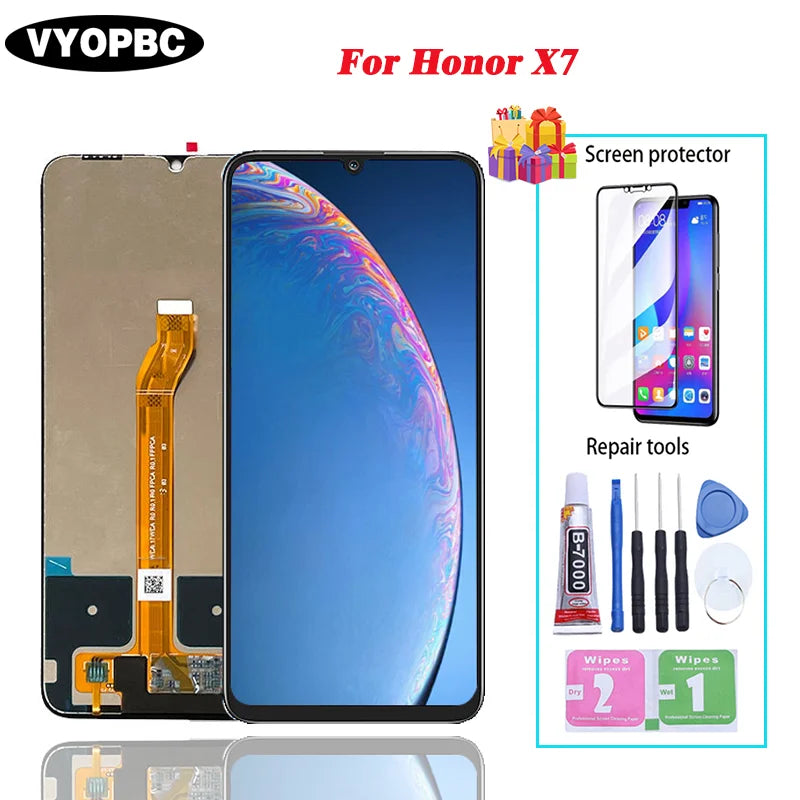 Redonnez Vie à Votre Honor X7 avec un Écran LCD Original 6.74'' aux Performances Inégalées