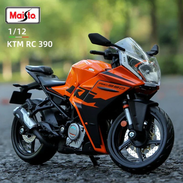 Un Monde Réduit de Réalisme : L'Exceptionnelle Maisto 1:12 KTM RC 390 pour les Amateurs de Motos de Collection