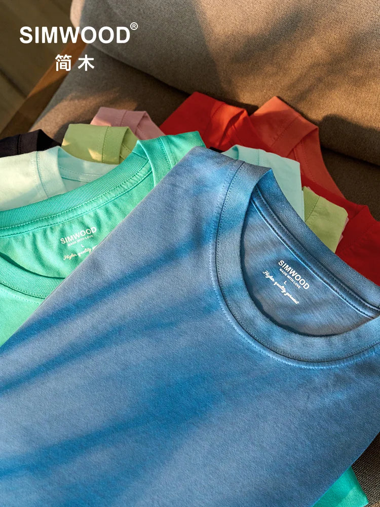 L'essence du style décontracté : redécouvrez le T-shirt Blanc Coton Col O Slim Fit