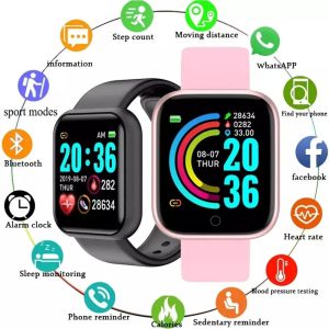 Réinventez votre Quotidien avec la Smartwatch Y68 D20 : La Compagne Idéale pour un Mode de Vie Actif