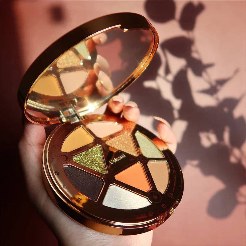 Sublimez votre regard au quotidien avec la palette fards nude mat GUICAMI Lucky Coin