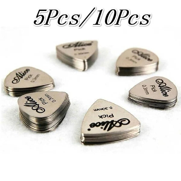Révélez le Son Brillant et la Durabilité Exceptionnelle avec les Médiators Métal pour Guitare