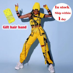 Donnez Vie à Votre Scène avec un Costume de Danse Hip-Hop Urbain pour Adultes