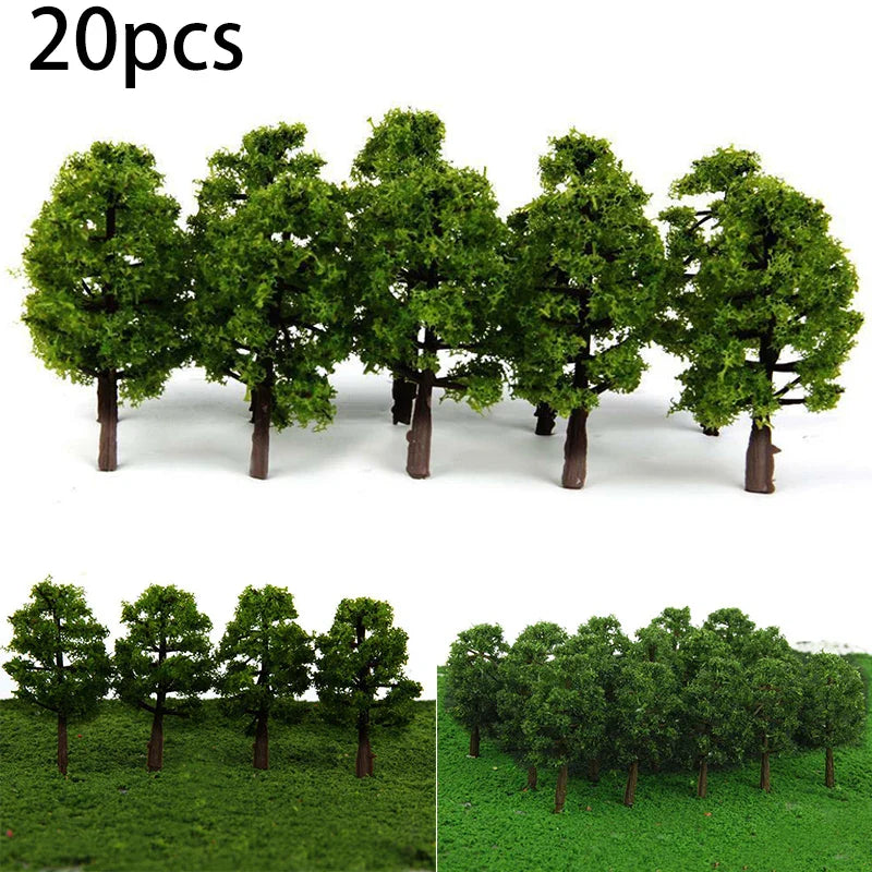 Éveillez votre Créativité Miniature avec des Arbres Réalistes pour Dioramas et Trains