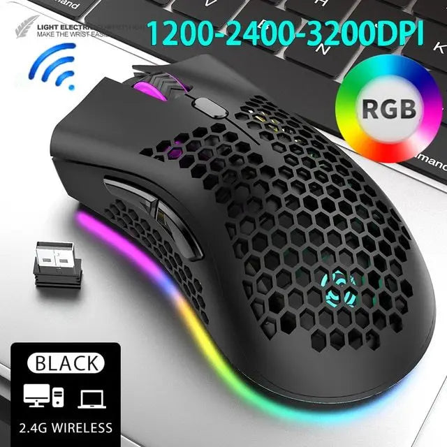 Souris de Jeu Rechargeable BM600 : Une Révolution Ergonomique et Sans Fil pour les Gamers Exigeants